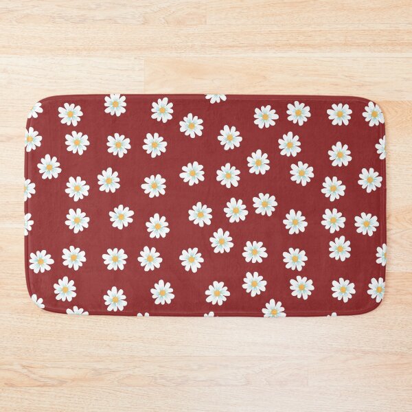 Item preview, White Flower Minimalistic Pattern designed and sold by ClearThoughts.