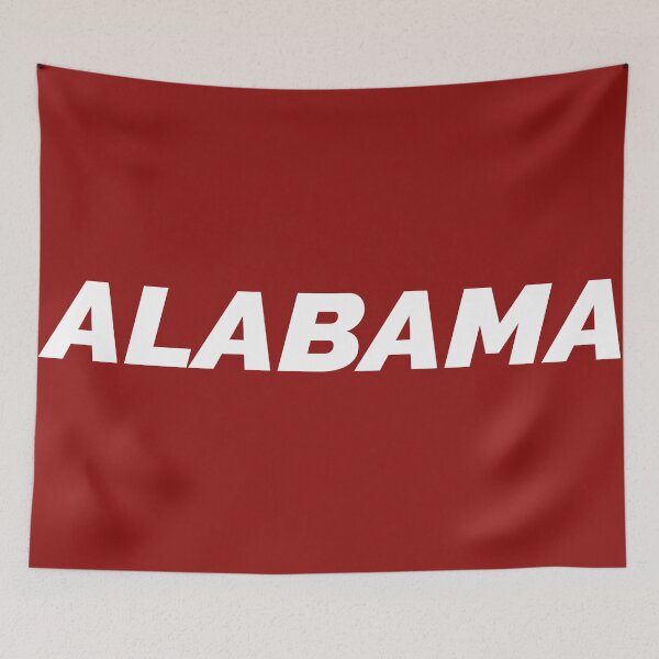 Item preview, Alabama - White on Crimson designed and sold by samvschantz.