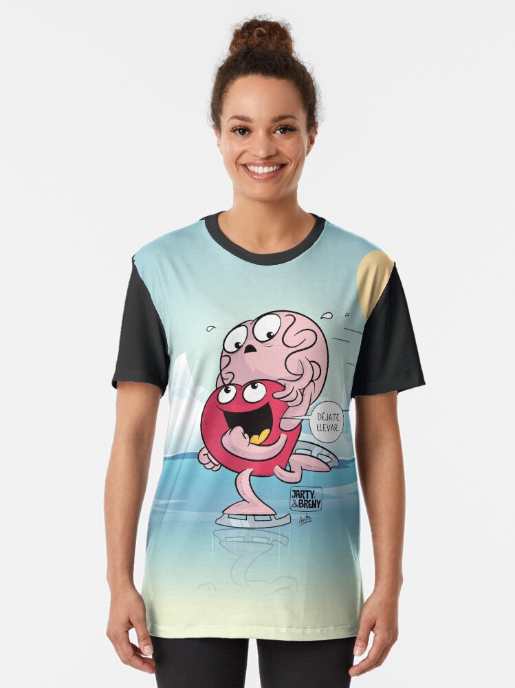 Vista alternativa de Camiseta gráfica J&B - 2021 ENERO - Déjate llevar