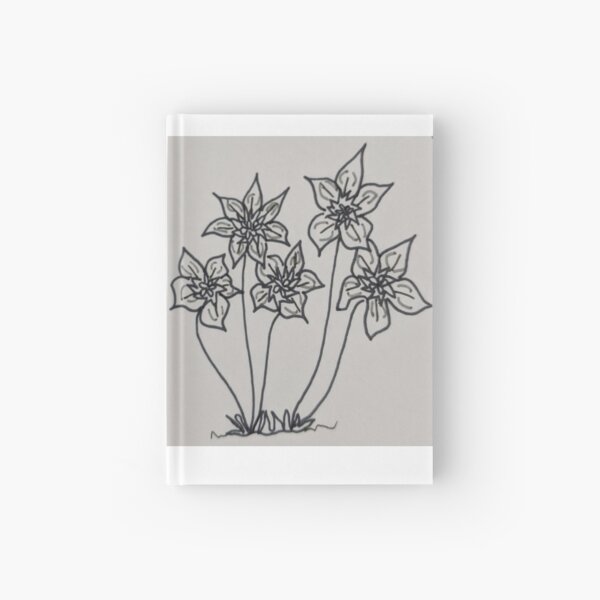 quattro posies Hardcover Journal