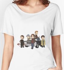 Supernatural Cartoon Design Women's Relaxed Fit T-Shirt