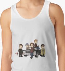 Supernatural Cartoon Design Men's Tank Top