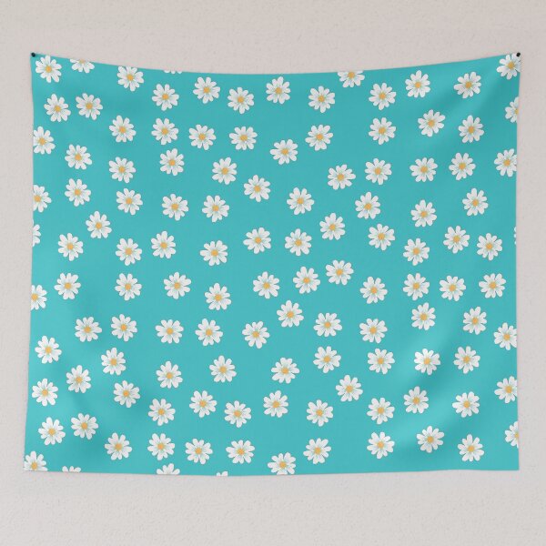 Item preview, White Flower Minimalistic Pattern designed and sold by ClearThoughts.