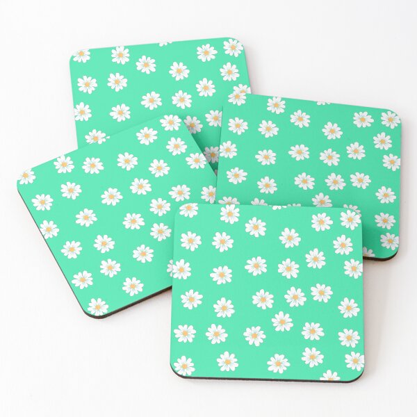 Item preview, White Flower Minimalistic Pattern designed and sold by ClearThoughts.