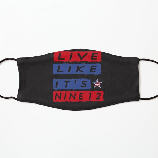 Live Like Its Nine Twelve - Live Like It's Nine 12 Kids Mask