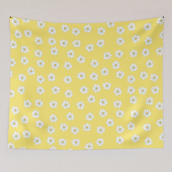 Item preview, White Flower Minimalistic Pattern designed and sold by ClearThoughts.