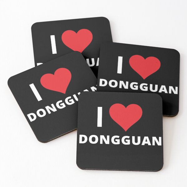 Item preview, I Love Dongguan (dark) designed and sold by mugify.