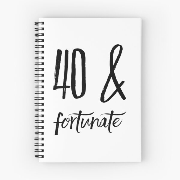 Item preview, 40 & Fortunate designed and sold by RiseandShineTee.