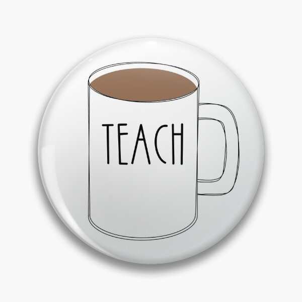 Item preview, TEACH Mug - Rae Dunn Style designed and sold by Im-That-Teacher.