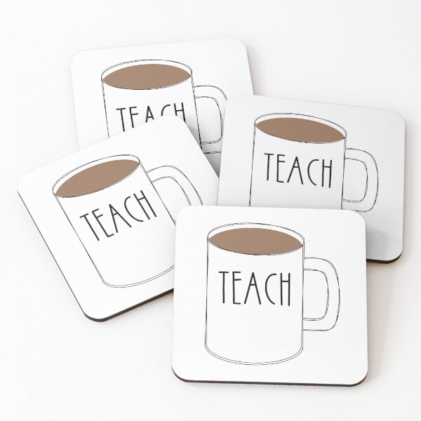 Artikelvorschau, TEACH Becher - Rae Dunn Style entworfen und verkauft von Im-That-Teacher.