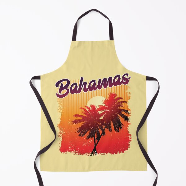 Item preview, Retro Bahamas Souvenir | Sunset Palm Trees The Bahamas designed and sold by Delightfully Cynical.