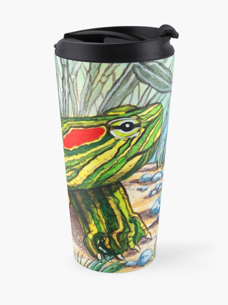 Alternate view of The Red Eared Slider Travel Mug
