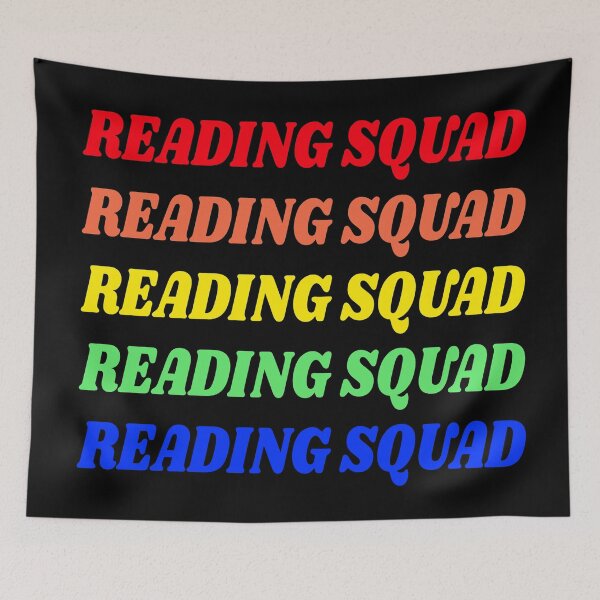 Item preview, Reading Squad Book Lovers designed and sold by YueHeng Creates ⭐⭐⭐⭐⭐.