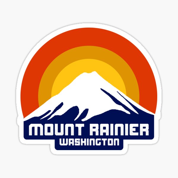 Mount Rainier Sticker