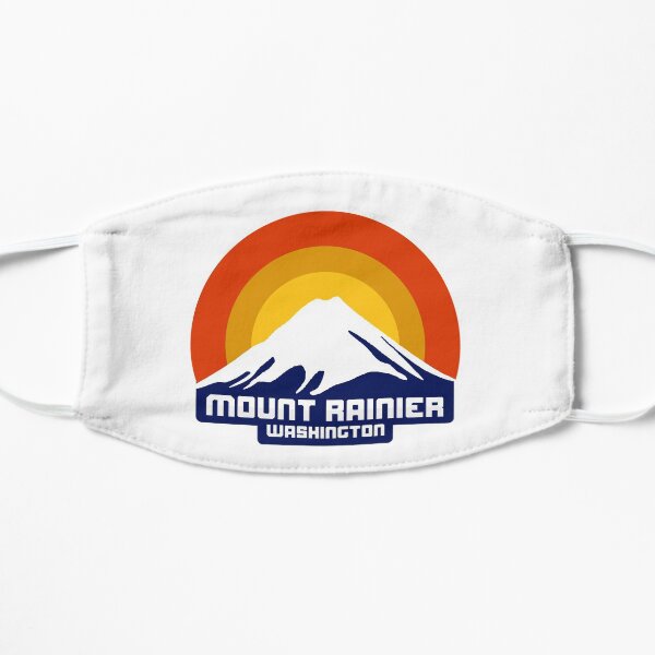 Mount Rainier Flat Mask
