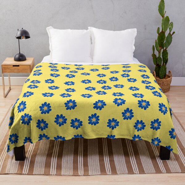 Item preview, Blue Flower Minimalistic Pattern designed and sold by ClearThoughts.