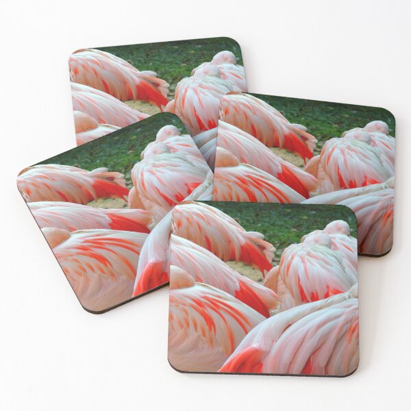 Item preview, Sleeping Flamingos designed and sold by WildestArt.