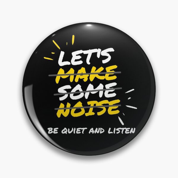 Item preview, be quiet and listen designed and sold by TheWaterBirds.