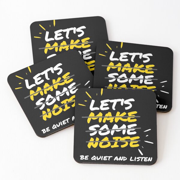 Item preview, be quiet and listen designed and sold by TheWaterBirds.
