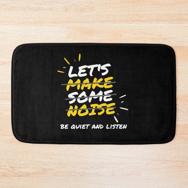 Item preview, be quiet and listen designed and sold by TheWaterBirds.