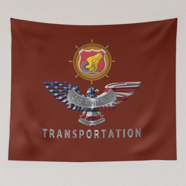Item preview, Proud Army Transportation Corps Veteran Customized Eagle designed and sold by SoldierAlways.