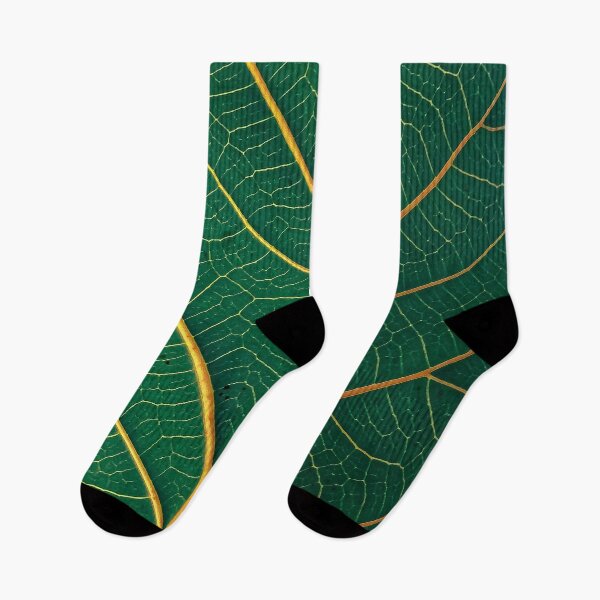 Item preview, green leaf designed and sold by flakoart.