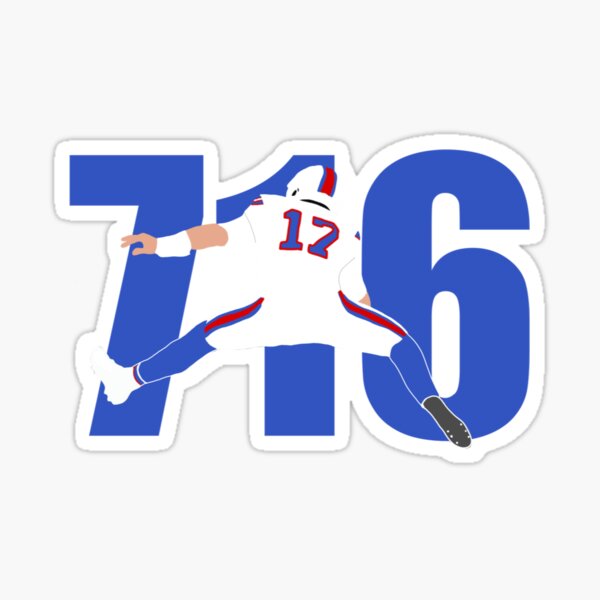 716 Josh Allen Sticker