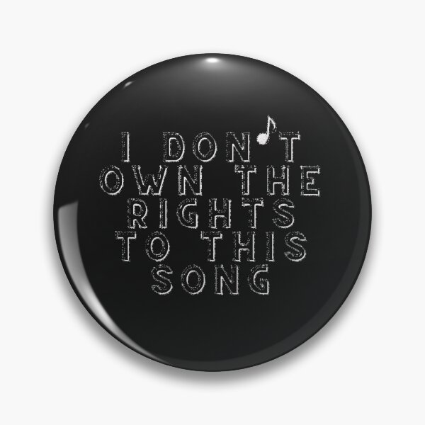 Item preview, DMCA Take Down Copyright Strike I don't Own the Rights to This song Trademark  designed and sold by hempress.