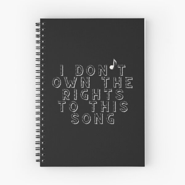 Item preview, DMCA Take Down Copyright Strike I don't Own the Rights to This song Trademark  designed and sold by hempress.