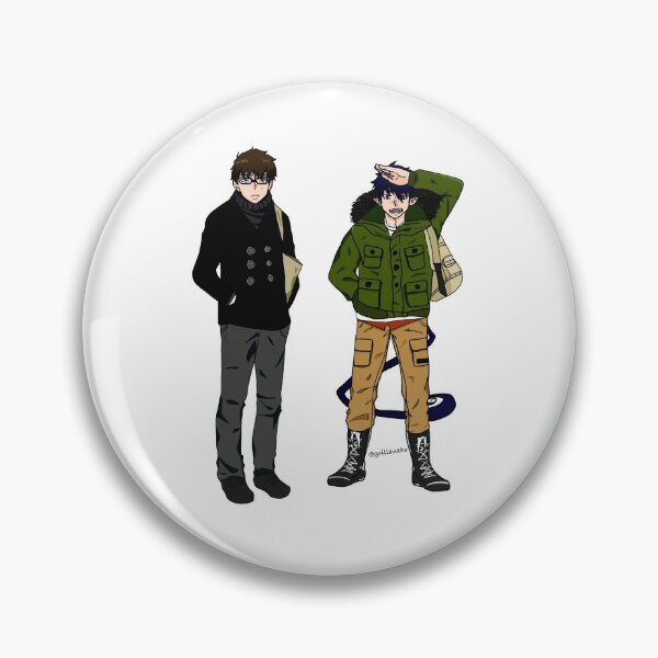 Item preview, Rin and Yukio Okumura designed and sold by grillantho.