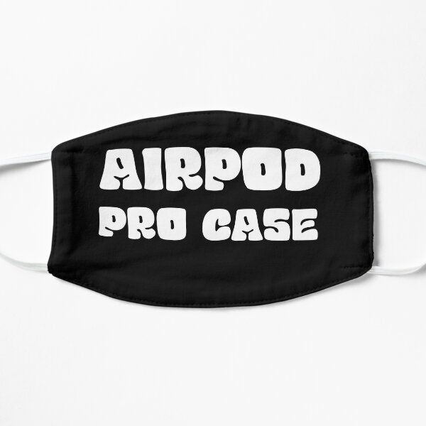 AirPod Pro Case Black Flat Mask