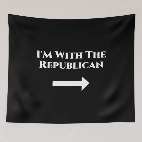 Item preview, I'm with The Republican Halloween For A Real Democrat graphic designed and sold by AYDreamers.