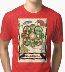 Wheel of the Year Tri-blend T-Shirt