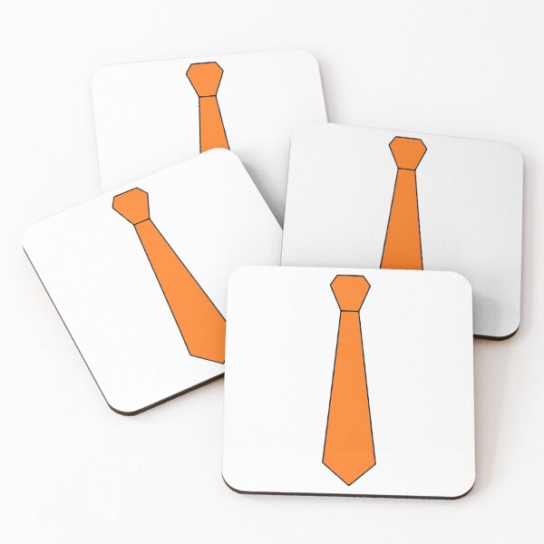 Item preview, Orange Necktie | Humorous Necktie Designs designed and sold by Mxdesign888.