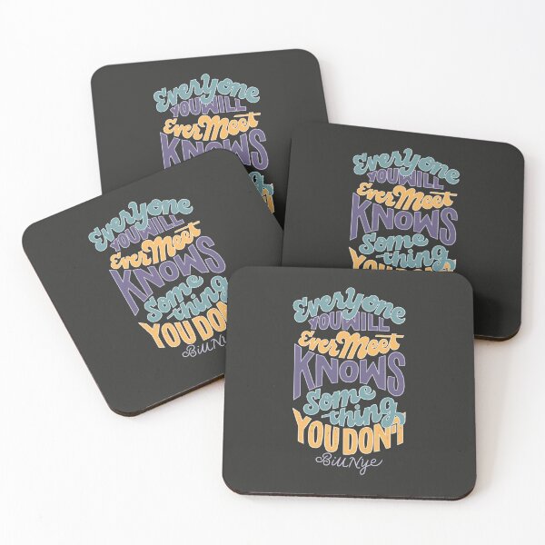 Item preview, Everyone You Will Ever Meet Knows Something designed and sold by polliadesign.