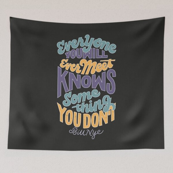 Item preview, Everyone You Will Ever Meet Knows Something designed and sold by polliadesign.