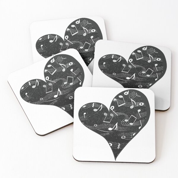 Item preview, Music Lover - Music Heart designed and sold by BrownGirlMantra.