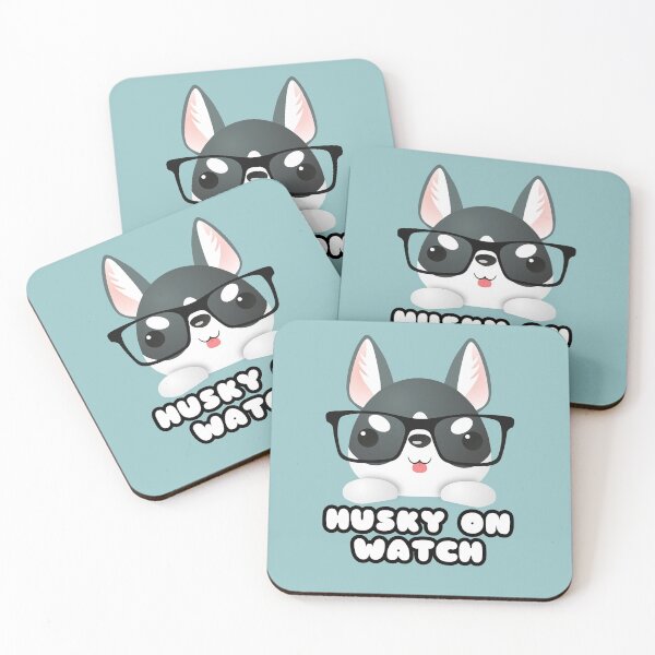 Item preview, Husky On Watch - Cute designed and sold by Kevin-PR.