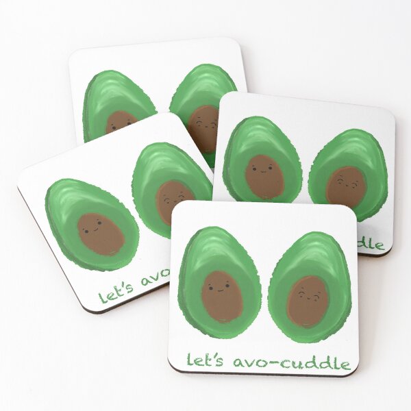 Item preview, Valentines - Let’s avo-cuddle designed and sold by irchiliart.