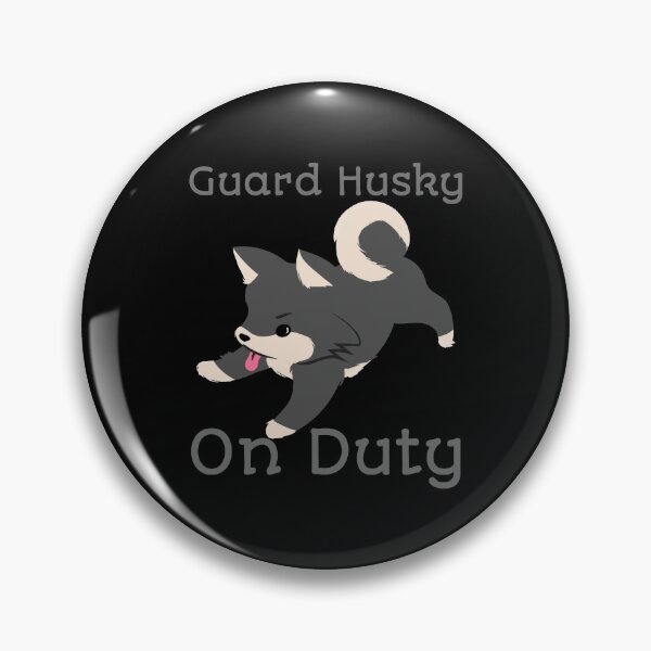 Item preview, Guard Husky On Duty designed and sold by alancrapopod.