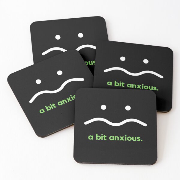 Item preview, Ansiedad divertida: un poco ansioso designed and sold by BLAZE-ShopCool.