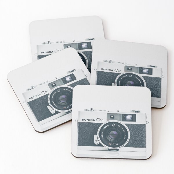 Item preview, Camera Wall Art Print | 1968 Konica C35 Rangefinder | Home Office Studio Wall Decor Poster designed and sold by ComposeExpose.