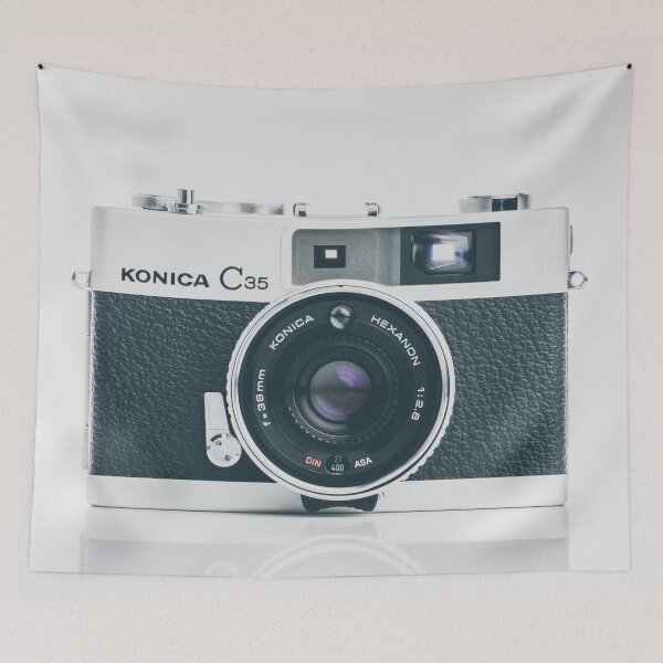 Item preview, Camera Wall Art Print | 1968 Konica C35 Rangefinder | Home Office Studio Wall Decor Poster designed and sold by ComposeExpose.