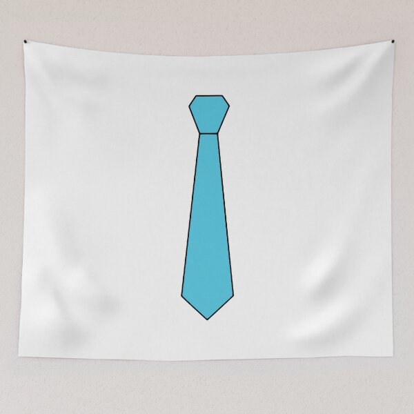Item preview, Light Blue Necktie | Humorous Necktie Designs designed and sold by Mxdesign888.