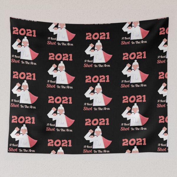 Item preview, 2021 Healthcare Nurses and Vaccination designed and sold by Life Is Beautiful.