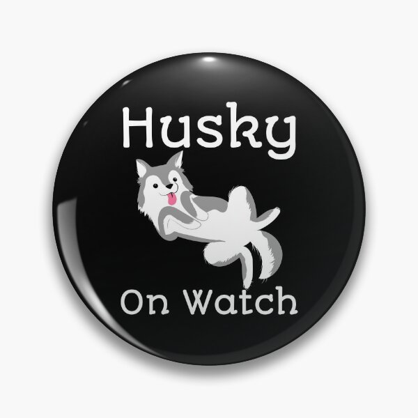 Item preview, Husky On Watch designed and sold by alancrapopod.