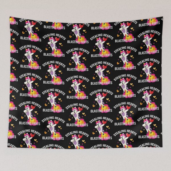 Item preview, Stealing Hearts and Blasting farts, Valentines Unicorn Funny designed and sold by ibeargifts.