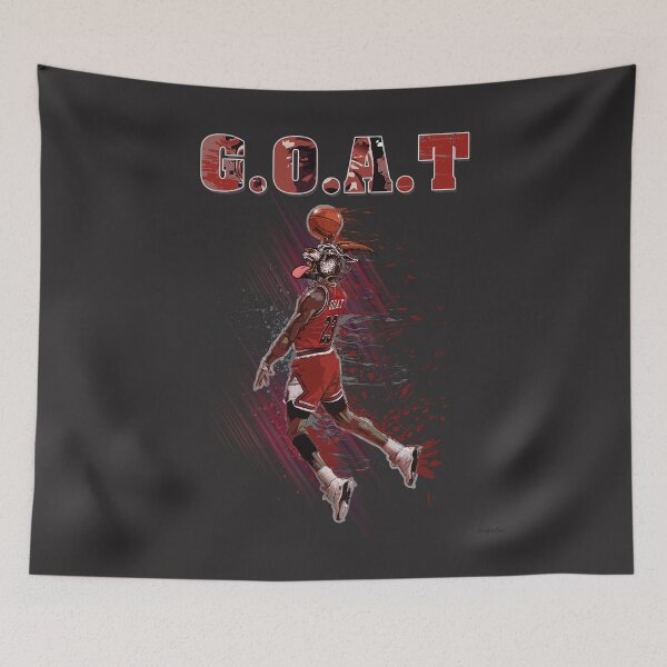 Item preview, #23 G.O.A.T Chicago Basketball Dunk Design designed and sold by VonWesTees.