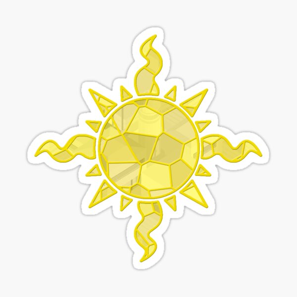 Stained Glass Light Aspect Sticker