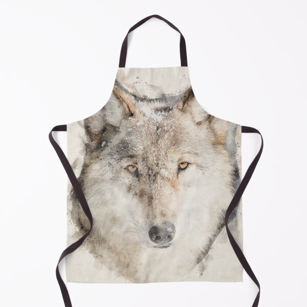 Item preview, Wild Wolf | Wildlife Watercolor Illustration designed and sold by DragonflyDes.